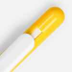 Ручка шариковая SWIPER, желтая с белым