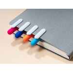 Ручка шариковая SWIPER SOFT TOUCH, голубая с белым