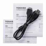Внешний диск TOSHIBA CANVIO, USB 3.0, 1Тб, черный