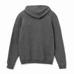 Толстовка с капюшоном SNAKE II черный меланж, размер XS