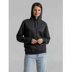 Толстовка с капюшоном SNAKE II черный меланж, размер XXL