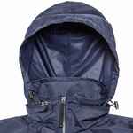 Ветровка LATTVIND темно-синяя, размер XXS