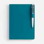 Ежедневник TACT, недатированный, бирюзовый
