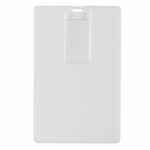 Флешка CARD, 16 Гб, белая