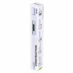 Ручка шариковая CONSTRUCTION, мультиинструмент, серебристая