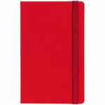 Блокнот SHALL, в линейку, красный