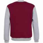 Бомбер COLLEGE, бордовый, размер S