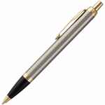 Ручка шариковая PARKER IM CORE K321 BRUSHED METAL GT M