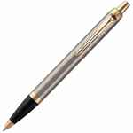 Ручка шариковая PARKER IM CORE K321 BRUSHED METAL GT M