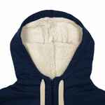 Толстовка на молнии KULONGA SHERPA, темно-синяя, размер S