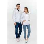 Толстовка на молнии KULONGA SHERPA, белая, размер S