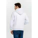 Толстовка на молнии KULONGA SHERPA, белая, размер S