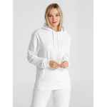 Толстовка с капюшоном унисекс HOODIE, белая, размер S