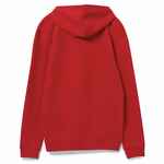 Толстовка с капюшоном унисекс HOODIE, красная, размер XS