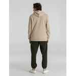 Толстовка с капюшоном унисекс HOODIE, бежевая, размер XS