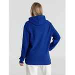 Толстовка с капюшоном унисекс HOODIE, ярко-синяя, размер XS