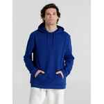 Толстовка с капюшоном унисекс HOODIE, ярко-синяя, размер XS