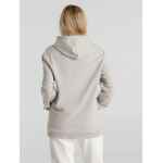 Толстовка с капюшоном унисекс HOODIE, дымчато-серая, размер S