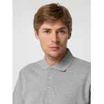 Рубашка поло мужская SPRING 210 серый меланж, размер S