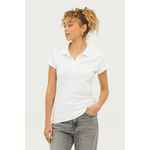 Рубашка поло женская PRESCOTT WOMEN 170 белая, размер S