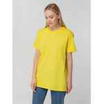 Футболка унисекс T-BOLKA 140, желтая, размер M