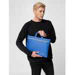 Сумка-папка SIMPLE, ярко-синяя