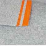 Рубашка поло женская PASADENA WOMEN 200 с контрастной отделкой, черный/зеленый, размер S