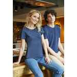 Футболка женская MIXED WOMEN голубой меланж, размер XL