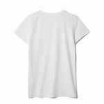 Футболка женская T-BOLKA STRETCH LADY, белая, размер S