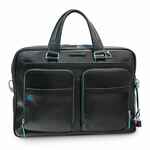 Сумка с отделением для ноутбука PIQUADRO BLUE SQUARE, черная