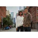 Толстовка с капюшоном унисекс BNC INSPIRE (ORGANIC), розовая, размер XS