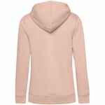 Толстовка с капюшоном женская BNC INSPIRE (ORGANIC), розовая, размер XS