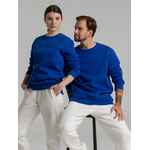 Свитшот унисекс KING, ярко-синий, размер XS