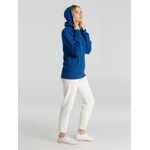 Толстовка с капюшоном унисекс KING, ярко-синяя, размер XS