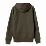 Толстовка на молнии с капюшоном унисекс KING, хаки, размер XS