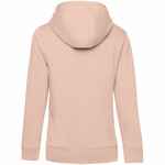 Толстовка с капюшоном женская QUEEN, розовая, размер XS