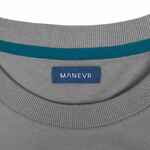 Футболка унисекс KOSMOS 1.0, серая, размер S