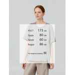 Футболка унисекс KOSMOS 1.0, серая, размер S