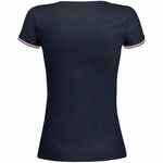 Футболка женская RAINBOW WOMEN, темно-синяя с ярко-синим, размер S