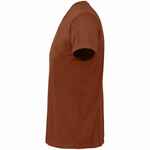 Футболка мужская приталенная REGENT FIT 150, коричневая (терракотовая), размер XS