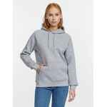 Толстовка унисекс STELLAR, серый меланж, размер XS