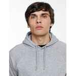 Толстовка унисекс STELLAR, серый меланж, размер XS