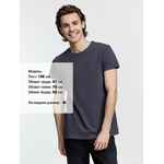 Футболка мужская CRUSADER MEN, темно-серая (графит), размер XS