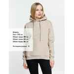 Худи KIRENGA HEAVY 2.0, бежевое, размер XS