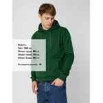 Худи KIRENGA HEAVY 2.0, темно-зеленое, размер XS