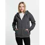 Толстовка на молнии с капюшоном SIVERGA HEAVY 2.0, темно-серая (графит), размер XS