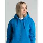 Толстовка на молнии с капюшоном SIVERGA HEAVY 2.0, бирюзовая, размер XS