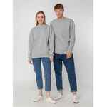 Свитшот TOIMA HEAVY 2.0, серый меланж, размер XS