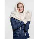 Балаклава-капюшон FLOCKY, молочно-белая