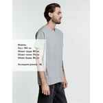 Футболка унисекс ANKARA, серый меланж, размер XS